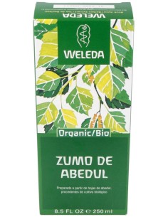Zumo (Jugo) De Abedul Weleda 250 Ml.