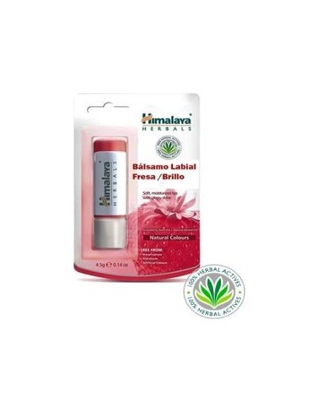 Himalaya Herbals Bálsamo Labial Brillo De Fresa 4,5G
