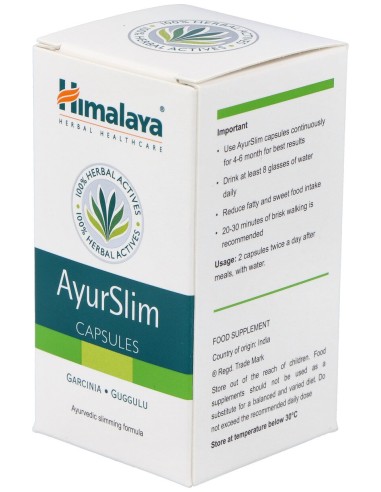 Himalaya Healthcare Ayurslim Adelgazar 60Cáps