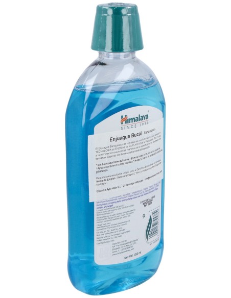 Himalaya Herbals Colutorio Bucal Blanqueador 450Ml