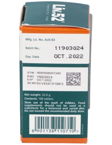 Himalaya Liv.52 100Caps