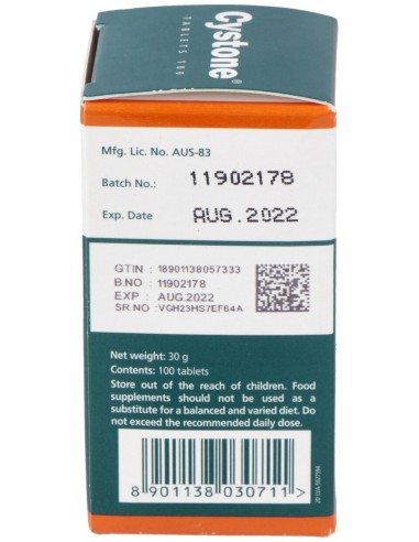 Himalaya Healthcare Cystone 60Cáps