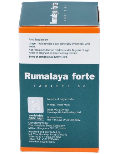 Himalaya Healthcare Rumalaya Forte 60Cáps