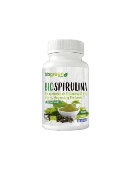 Biogreen Spirulina 180Comp