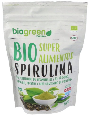 Biogreen Bio Spirulina Superalimento 250G