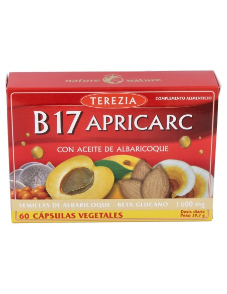 B17 Apricarc Con Ac. Semillas De Albaricoque 60Cap
