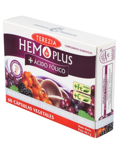 Hemo Plus + Acido Folico 60Cap.