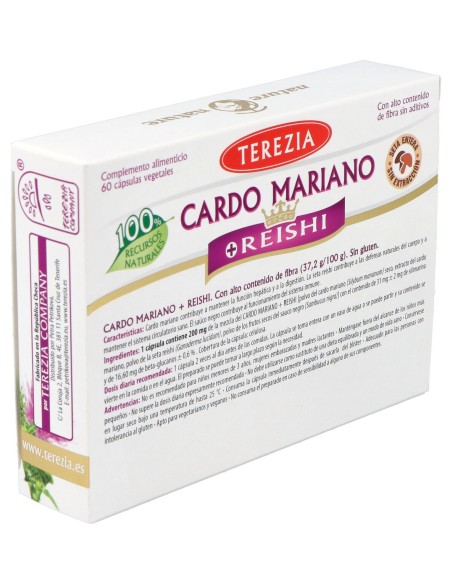 Terezia Cardo Mariano + Reishi 60Caps