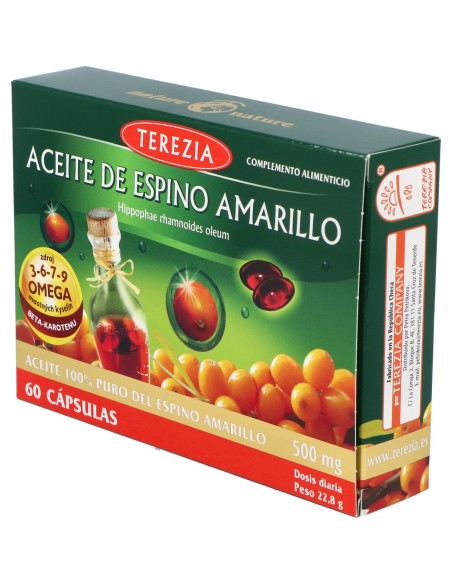 Terezia Aceite Espino Amarillo 60Caps
