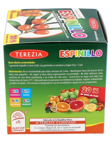 Espinillo Multivitaminas 70Gominolas