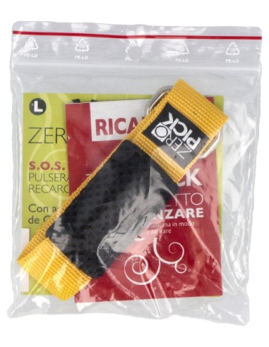 Pulsera Antimosquitos L Amarilla Citronela Bio