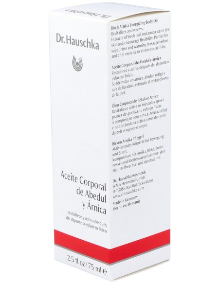 Dr. Hauschka Aceite Corporal Fitness(Abedul-Arnica)75Ml