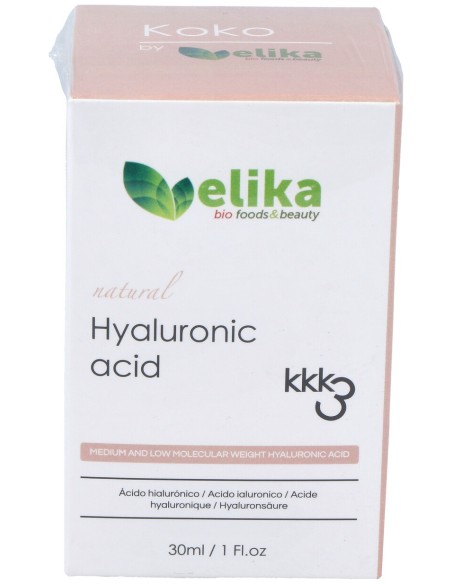 Elikafoods Serum 3K Acido Hialuronico 30Ml