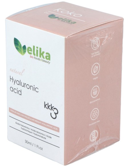 Elikafoods Serum 3K Acido Hialuronico 30Ml