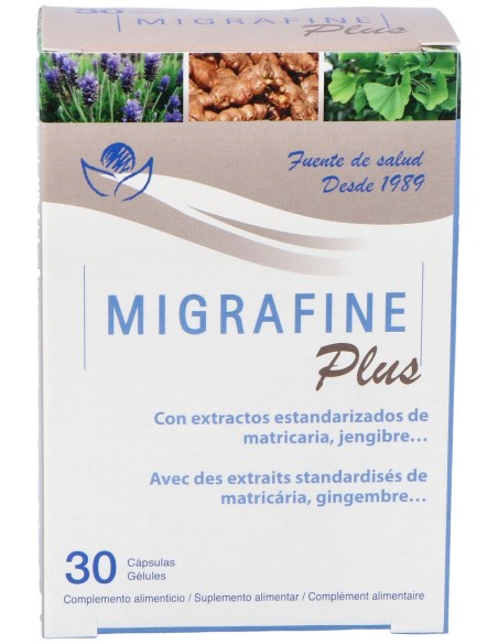 Bioserum Migrafine Plus  30 Cápsulas