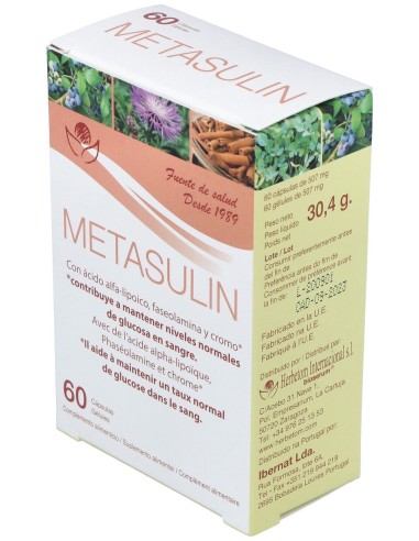 Bioserum Metasulin 60 Cáps.