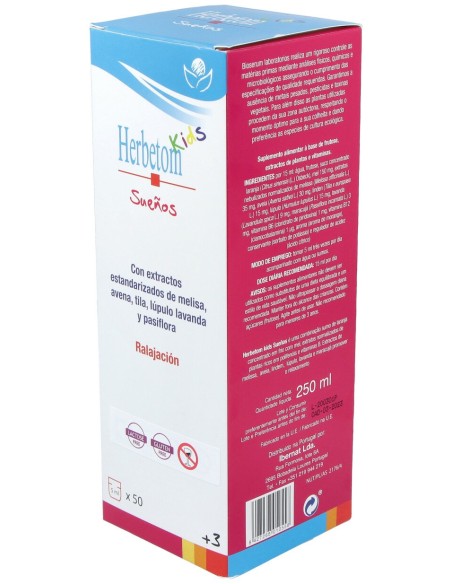 Bioserum Herbetom Kids Sueños  250 Ml.