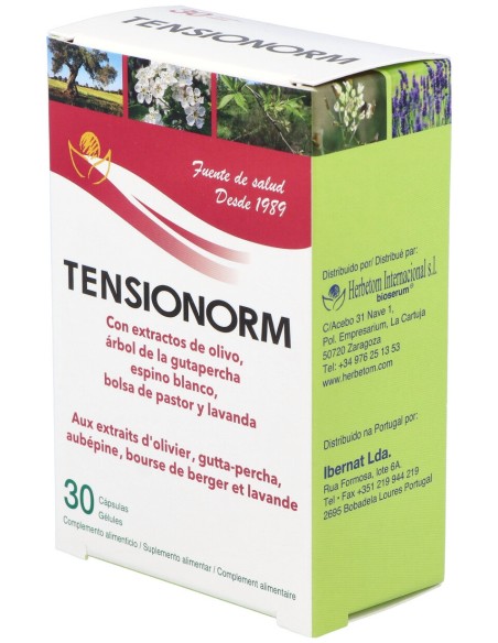 Bioserum Tensionorm  30 Cápsulas