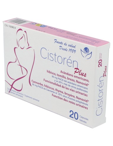 Bioserum Cistoren Plus  20 Cápsulas