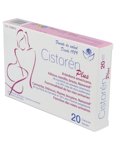 Bioserum Cistoren Plus  20 Cápsulas