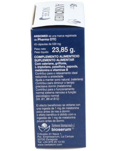 Ansiomed Noche 45Cap.