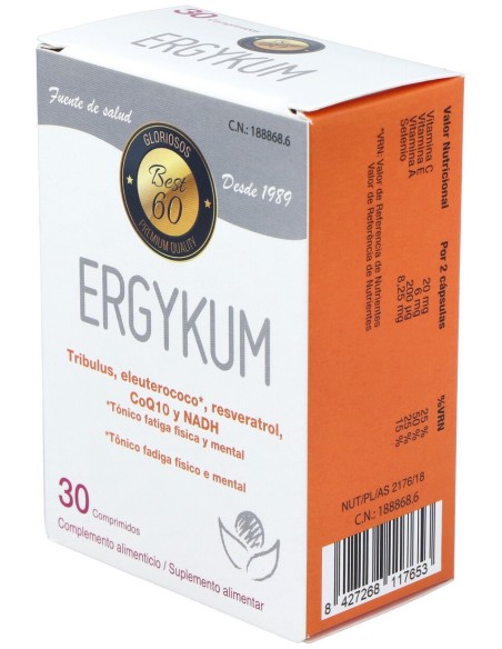 Ergykum Formula Reforzada 30Comp.