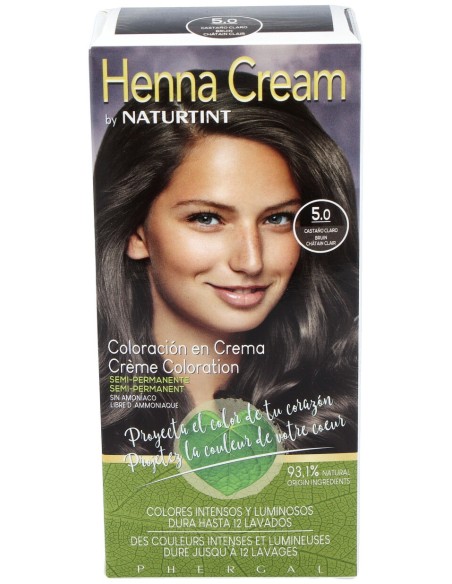 Naturtint Henna Cream 5.0 Castaño Claro 110Ml