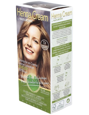 Naturtint Henna Cream 7.3 Rubio Dorado 110Ml