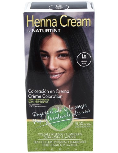 Naturtint Henna Cream 1.0 Negro 110Ml