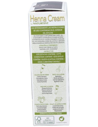 Naturtint Kit Henna Cream 5.62 Caoba