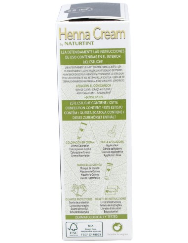 Naturtint Henna Cream 1.0 Negro 110Ml