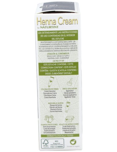Naturtint Henna Cream 5.0 Castaño Claro 110Ml