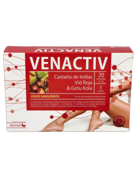 Dietmed Venactiv 20Ampollas