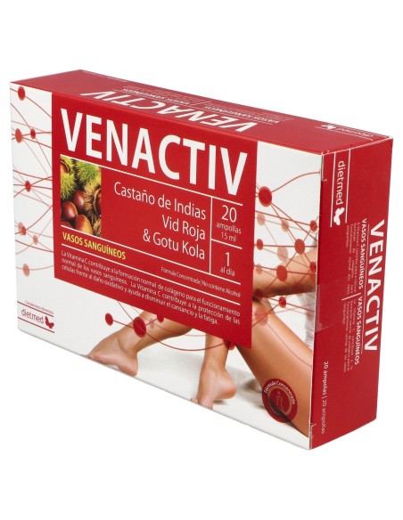 Dietmed Venactiv 20Ampollas