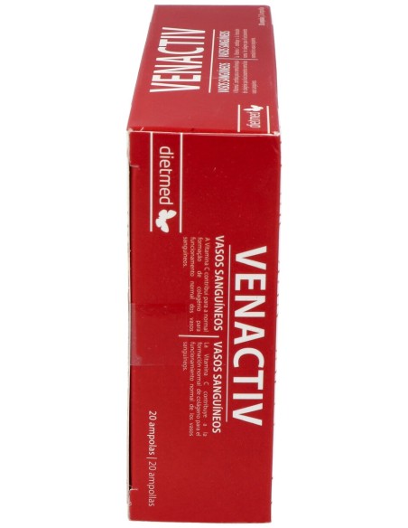 Dietmed Venactiv 20Ampollas