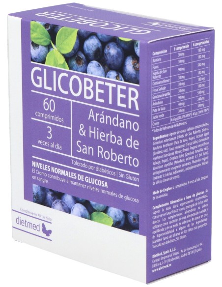 Dietmed Glicobeter 60Comp