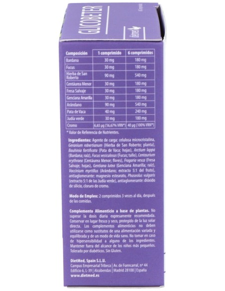 Dietmed Glicobeter 60Comp