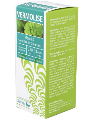 Dietmed Vermolise 250Ml