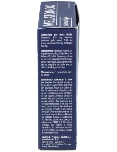 Dietmed Melatonox Melatonina Valeriana &...