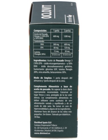 Dietmed Oclovit 60 Perlas