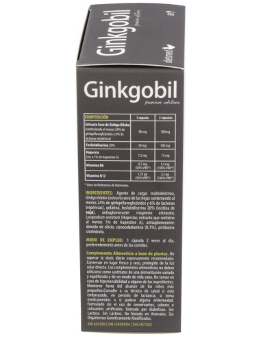 Dietmed Ginkgobil 60 Caps
