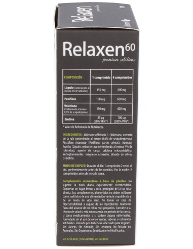 Dietmad Relaxen Pasiflora Valeriana 60Comp