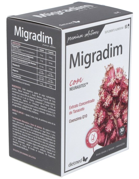 Dietmed Migradin 60Caps