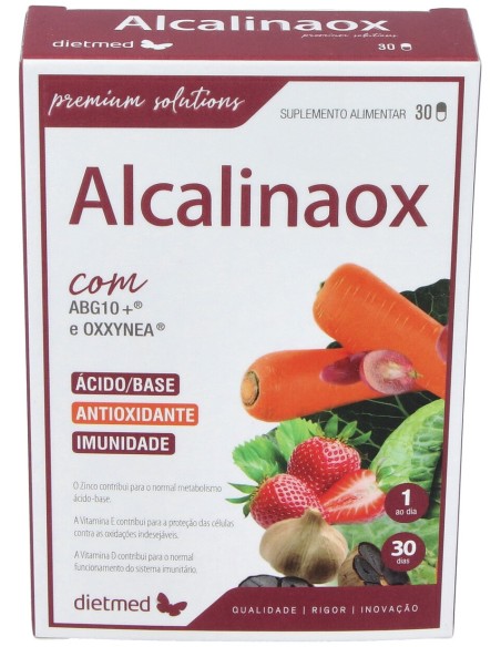 Alcalinaox 30 Cap Antioxidante Y Protección Celular
