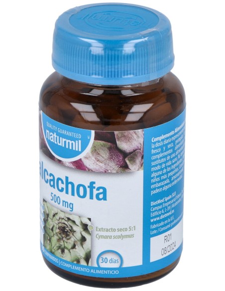 Dietmed Naturmil Alcachofa 90 Comprimidos