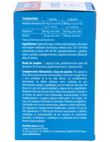 Naturmil Arandano 60 Capsulas