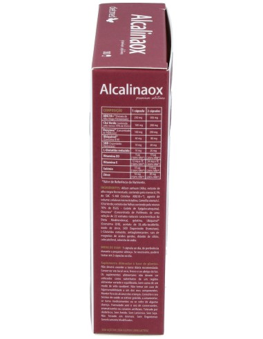 Alcalinaox 30 Cap Antioxidante Y Protección...