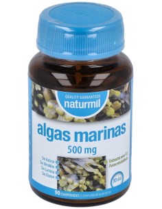 Naturmil Algas Marinas 500 Mg 90 Comprimidos