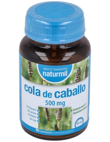 Naturmil Cola De Caballo 500 Mg 90 Comprimidos