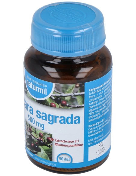 Naturmil Cascara Sagrada 500 Mg 90 Comprimidos